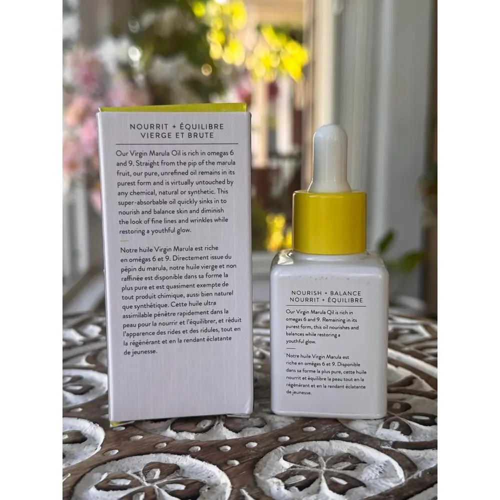 Drunk Elephant Virgin Marula Luxury Facial Oil 30 mL / 1 oz with Box
